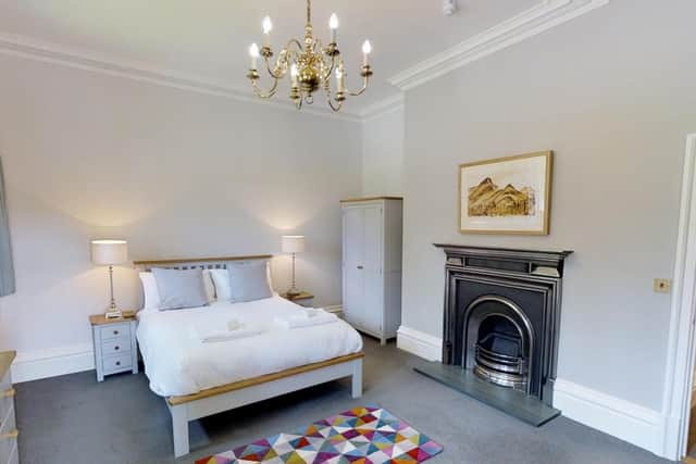 One of the bedrooms.