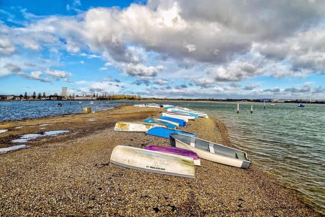 All beached at Langstone Harbour