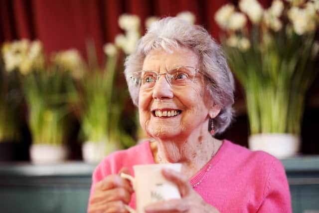 Jeannie Dunn. Purbrook Horticultural Society's Spring Show, Deverell Hall, Purbrook.Picture: Chris Moorhous. (240319-33)