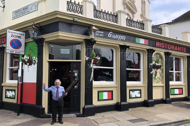 Giuseppe Mascia has opened Giuseppe's Italian Restaurant in Kent Road, Southsea