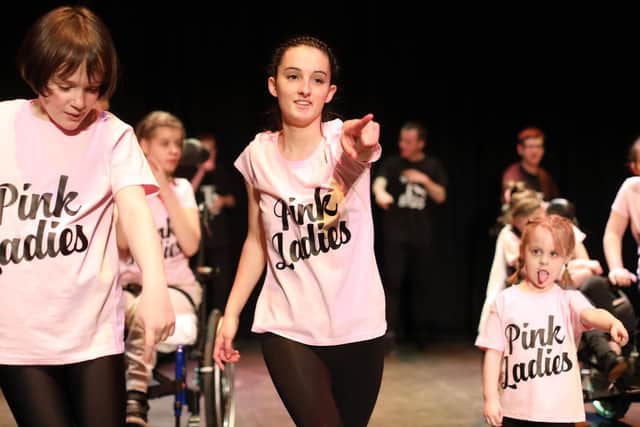 The Identical School of Dance performs at the dress rehearsal for its show, Believe, at New Theatre Royal, Portsmouth. Picture: Chris Moorhouse (070419-25)
