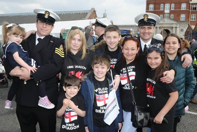 PO Emerson and PO Sean Graham with their family