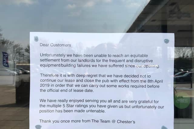 Chester's in Portsmouth has closed a year after opening. Picture: Millie Salkeld