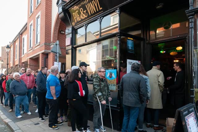 The 12th annual Record Store Day. There were more than 500 limited edition records released to mark the day as a celebration of all things vinyl and the independent shops which sell them. Picture: Duncan Shepherd.