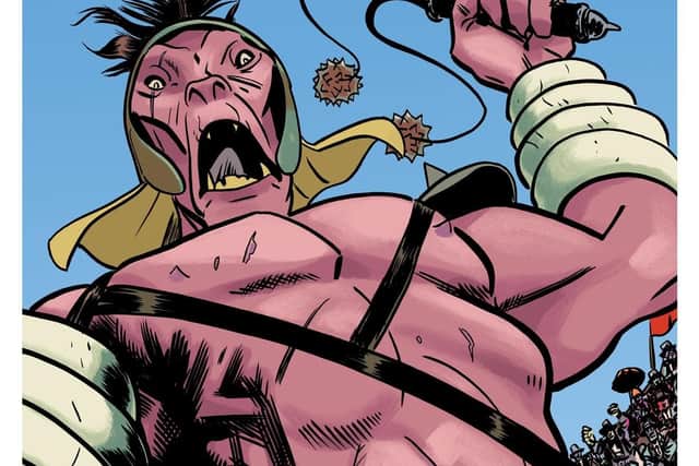 Portsmouth cartoonist Russell Mark Olson has been nominated for an award at this years Portsmouth International Comic Con. Pictures: Russell Mark Olson