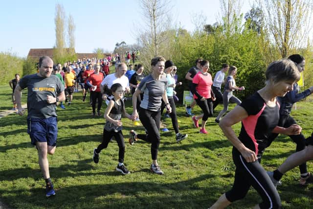 Fareham parkrun event 163. Picture: Ian Hargreaves (130419-8)