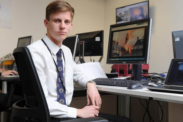 Seb Filho grew up in France for four years and his father sang at Notre Dame Cathedral in Paris. Picture: Habibur Rahman