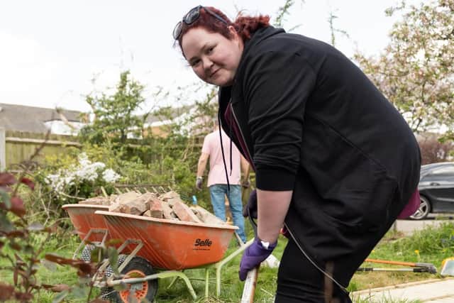Family friend Cara-lee Privett. Picture: Duncan Shepherd.