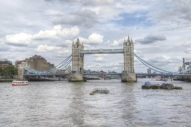 Tower Bridge by Julia B Tribe.