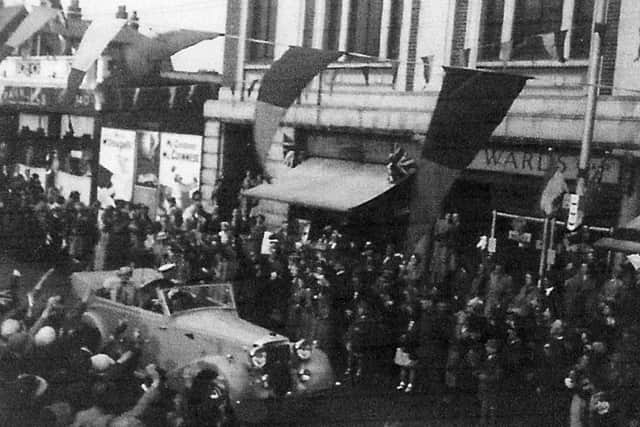 King George VI and Queen Elizabeth in Fratton Road. Does anyone know the occasion? Picture: PM Hadley