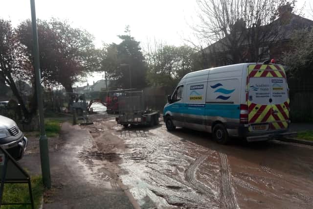 Sewage Hayling Island