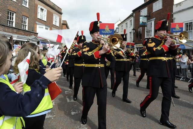 Hundreds of people are expected to line the streets of Emsworth to witness the St George's Day parade.
Picture Ian Hargreaves (180463-1)