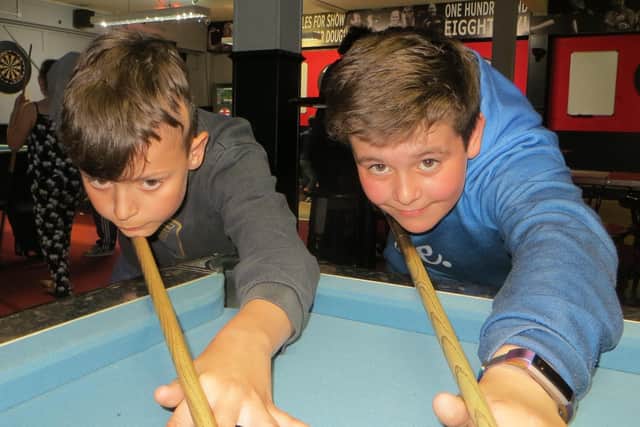 Rhys Pearce and Harrison Heath. Picture: Tim Dunkley