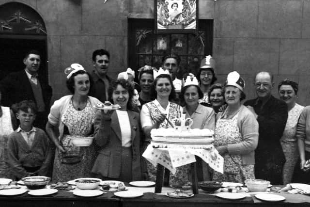1953 coronation street party, Seymour Street, Buckland, Portsmouth.