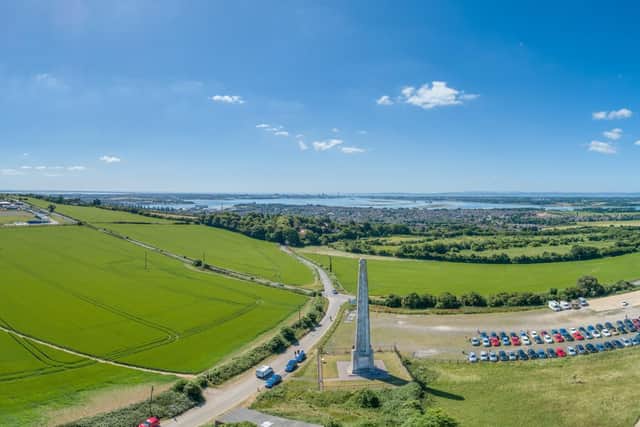 It has spectacular views of Portsmouth and the Isle of Wight, so why not stretch your legs and go for a walk up/ down Portsdown Hill!