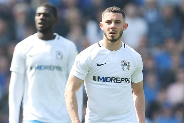 Conor Chaplin was touched by the Fratton faithful's reception upon his Pompey return. Picture: Joe Pepler