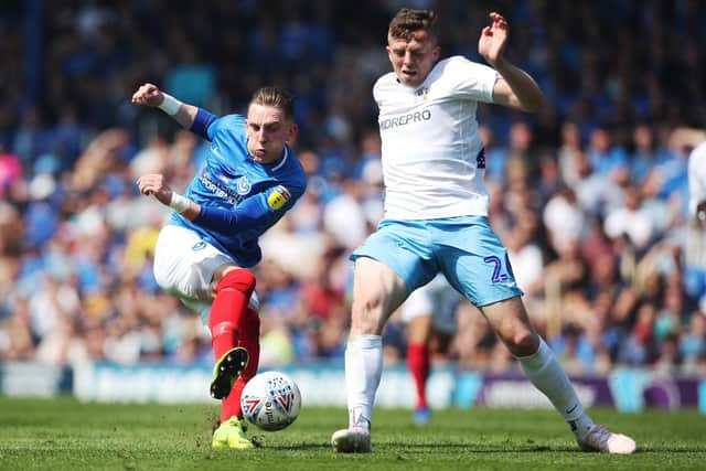Ronan Curtis made an impact against Coventry. Picture: Joe Pepler