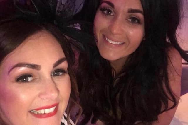 Samantha Spencer-Cornick (L) and Lianne Blakely (R)