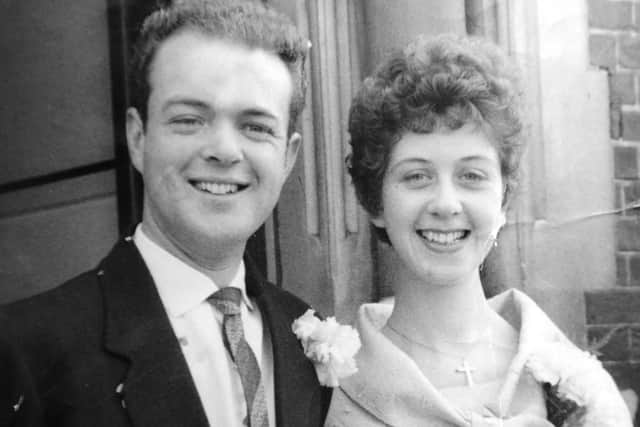 John and Angela Mackney celebrate their diamond anniversary.