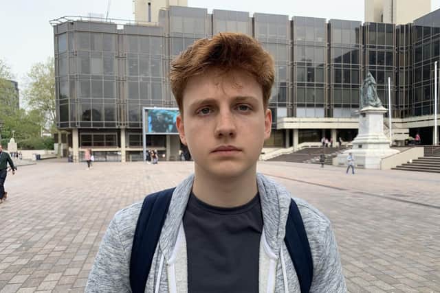 People in Portsmouth have given theirs views on Donald Trump coming to Southsea for the D-Day 75 commemorations in June 2019. Pictured is: Jack Churcher.
Picture: Ben Fishwick