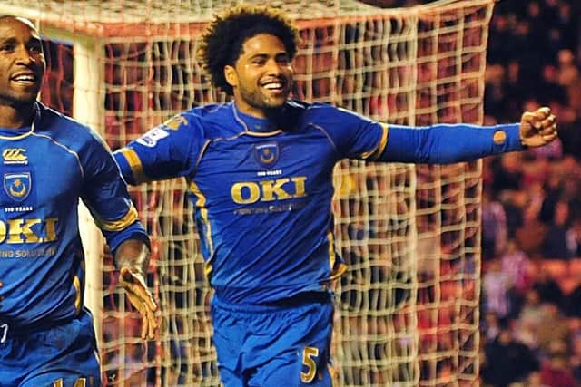 Made 100 Pompey appearances, scoring four times.