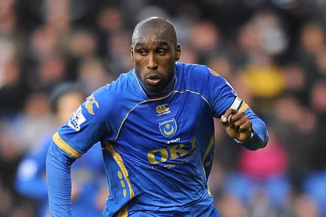 The centre-back amassed 111 appearances during his time at Fratton Park.
