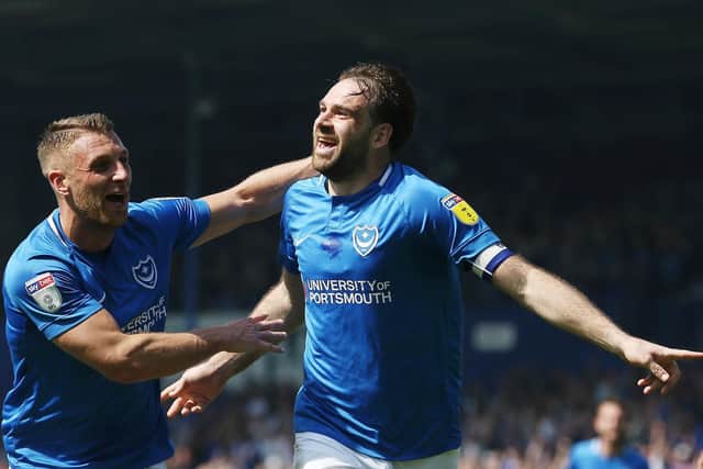 Pompey skipper Brett Pitman. Picture by Joe Pepler.