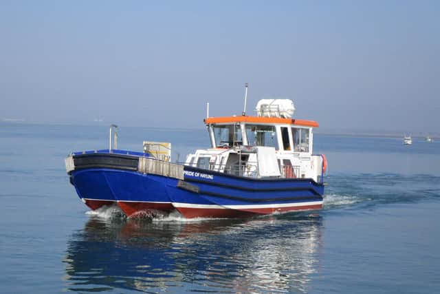 The Hayling ferry, which travels between Eastney and Hayling Island. Picture: Colin Hill