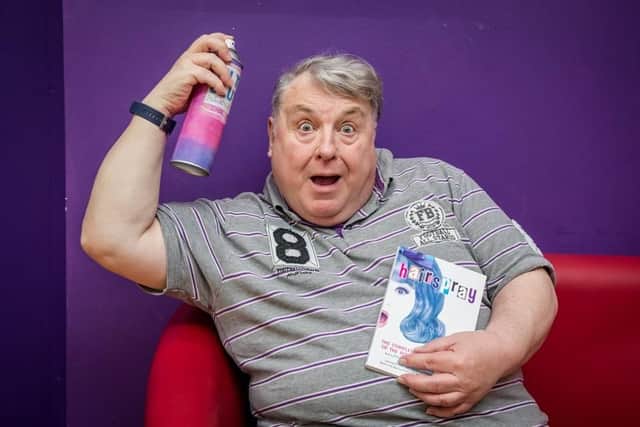 Russell Grant will be playing Edna Turnblad in a new production of Hairspray. Picture: Habibur Rahman
