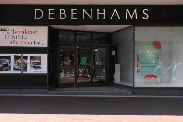 Debenhams, Palmerston Road, Southsea. Picture: Chris Moorhouse (110419-87)