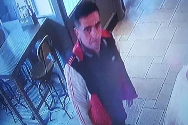 Police want to talk to this man in relation to two sneak thefts in Chichester. Picture: Sussex Police