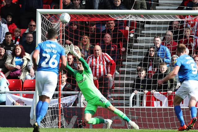 Gaffer for a Day, Ashley Ladd, named Craig MacGillivray as his man of the match at Sunderland. Picture: Joe Pepler