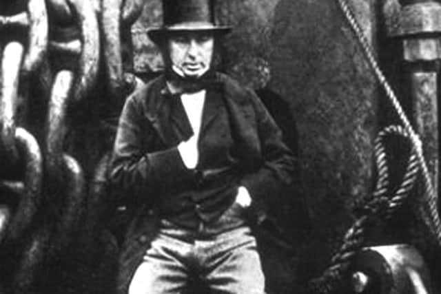 This famous engineer was born in Portsmouth in 1806 and became one of the greatest figures of the Industrial Revolution. He has pubs and roads in the city named after him