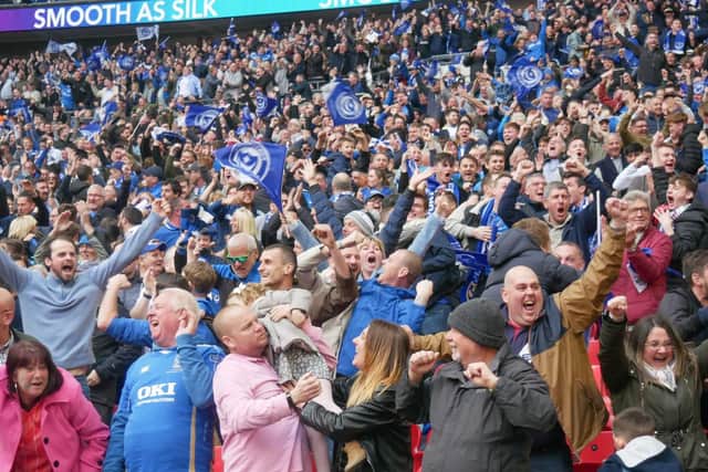 Kenny Jackett believes the Fratton faithful can be crucial in dictating Pompey's automatic promotion fate. Picture: Habibur Rahman