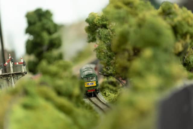 Fareham Rotarail at Fareham College - A detail. Picture: Vernon Nash (270419-009)