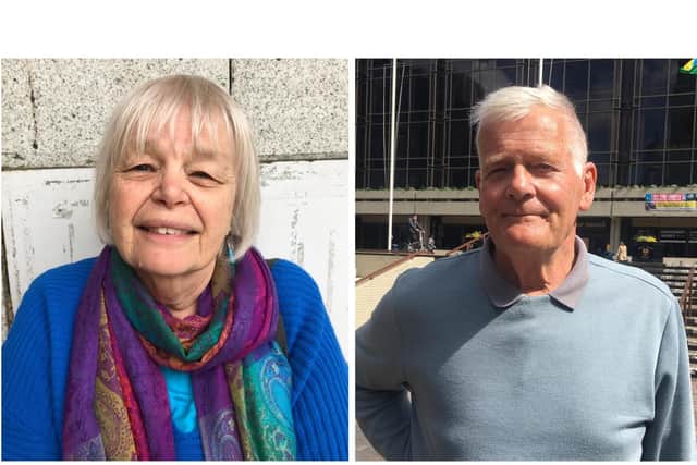Debbie Kocziban from Cosham and Alan Burnett from Southsea