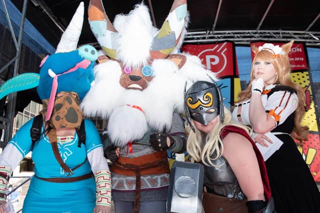 Cosplayers at Portsmouth Comic Con, 2018. Picture: Vernon Nash (180382 -222)