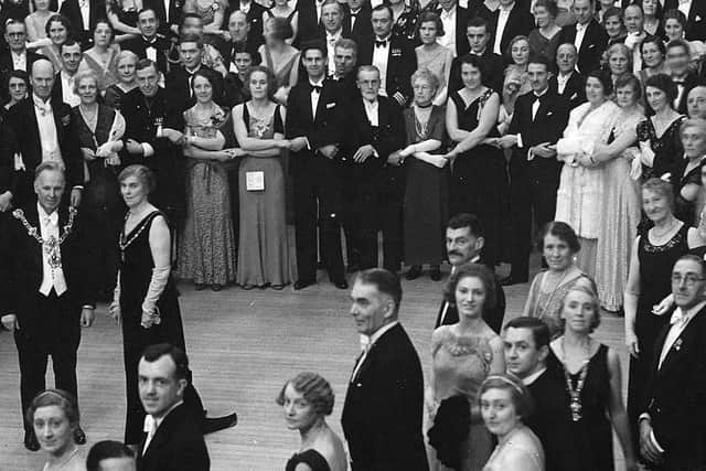 New Year Ball 1934-35, Guildhall, Portsmouth.