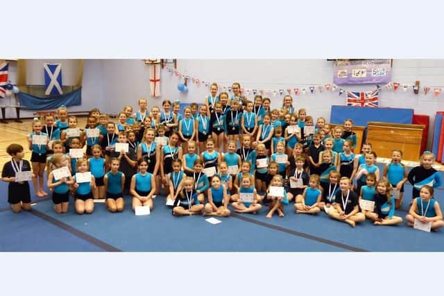 Fareham School of Gymnastics - round two of the regional competition