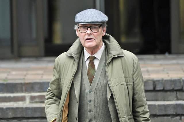 Stuart Eager outside Portsmouth Crown Court. (020119-1)
