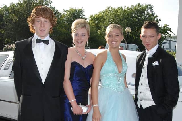 Priory Prom, Marriott, Marley Betteridge, Blair Ballard, Marlene Turner and Levi Jenkins