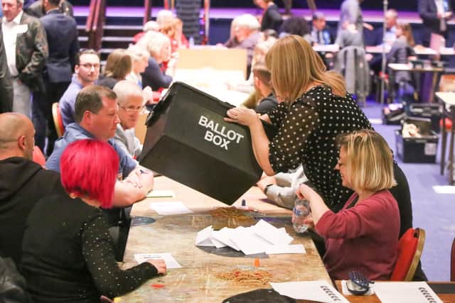 Portsmouth local elections, Portsmouth Guildhall  Picture: Habibur Rahman