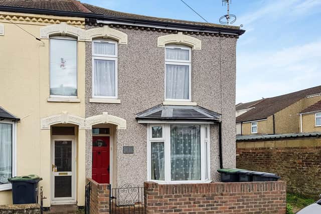 This three bed home is one of the most popular on sale right now in Gosport. It has a guide price of 200,000.