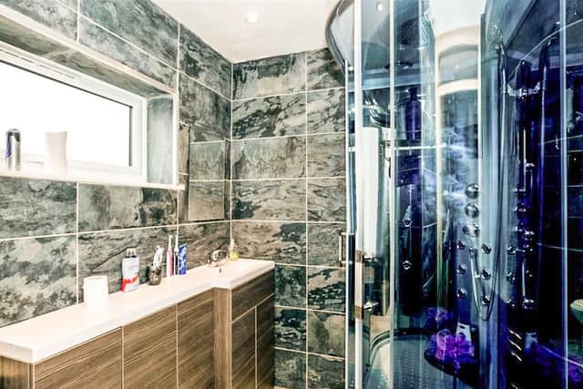 The house comes with a stylish bathroom/ shower-room.