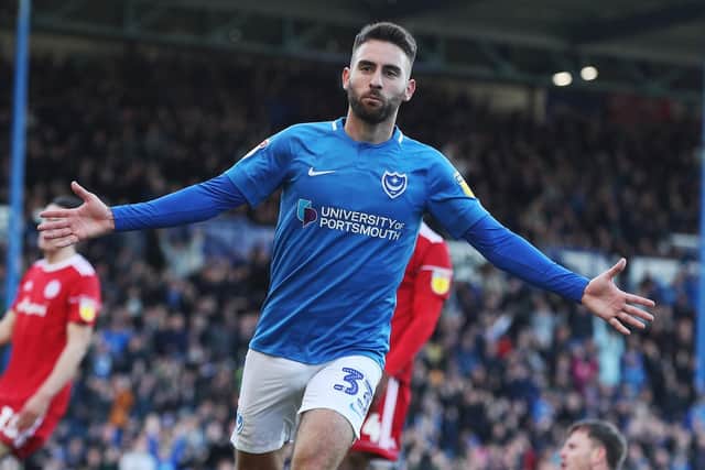 Ben Close scored Pompey's equaliser Picture: Joe Pepler