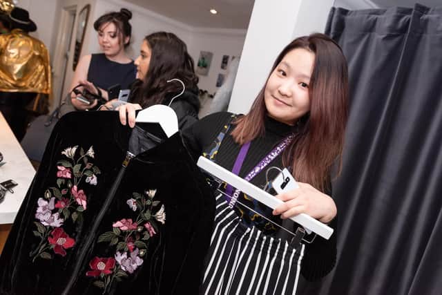 University of Portsmouth fashion and textiles student Venus Chan
Picture: Duncan Shepherd