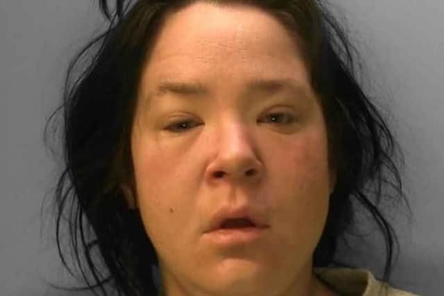 Clare Tasker has been jailed for two years. Picture: Sussex Police