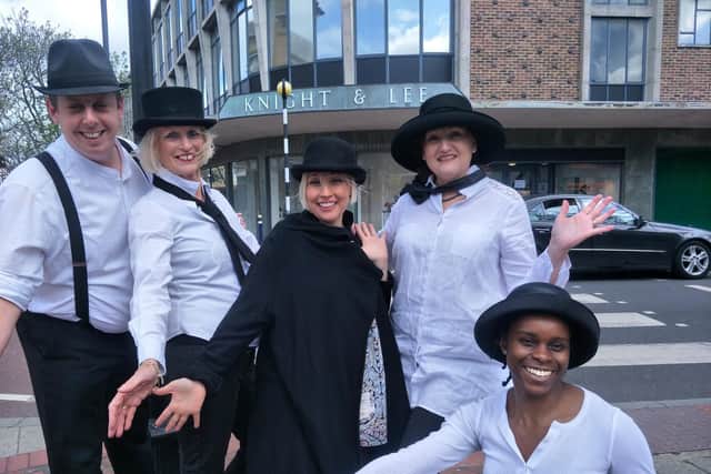 The dancers who did the Charleston dance in Knight and Lee in Southsea. Picture: Fiona Ring