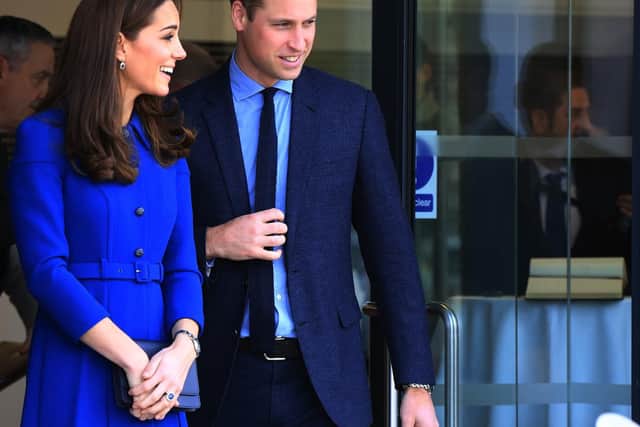 The Duke and Duchess of Cambridge will race each other in the Solent. Picture: Chris Etchells