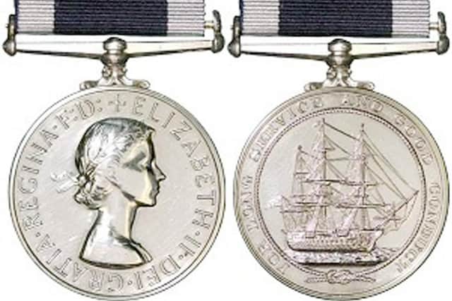 Joe Ousalice wants to get his Long Service and Good Conduct medal back